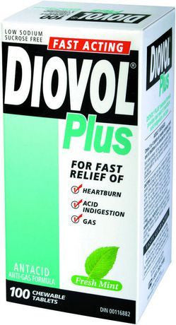 DIOVOL TABS PLUS 100'S - Queensborough Community Pharmacy