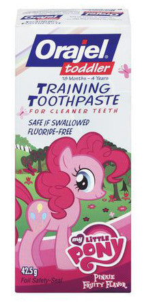 ORAJEL TOOTHPASTE MY LITTLE PONY 42.5G - Queensborough Community Pharmacy