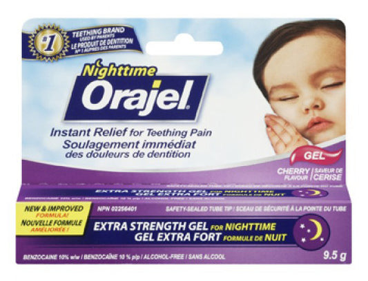ORAJEL BABY NIGHTIME FORMULA 9.5G - Queensborough Community Pharmacy