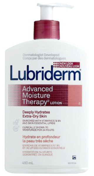LUBRIDERM LOTION ADV MOIST THERAPY 480ML - Queensborough Community Pharmacy