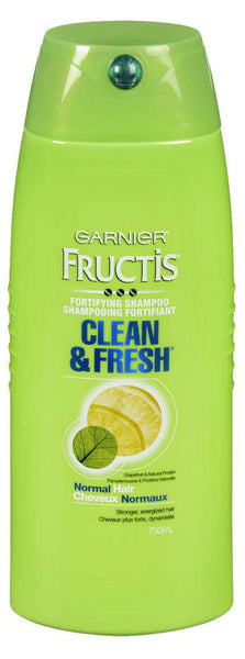 FRUCTIS SHAM CLEAN & FRESH 750ML - Queensborough Community Pharmacy