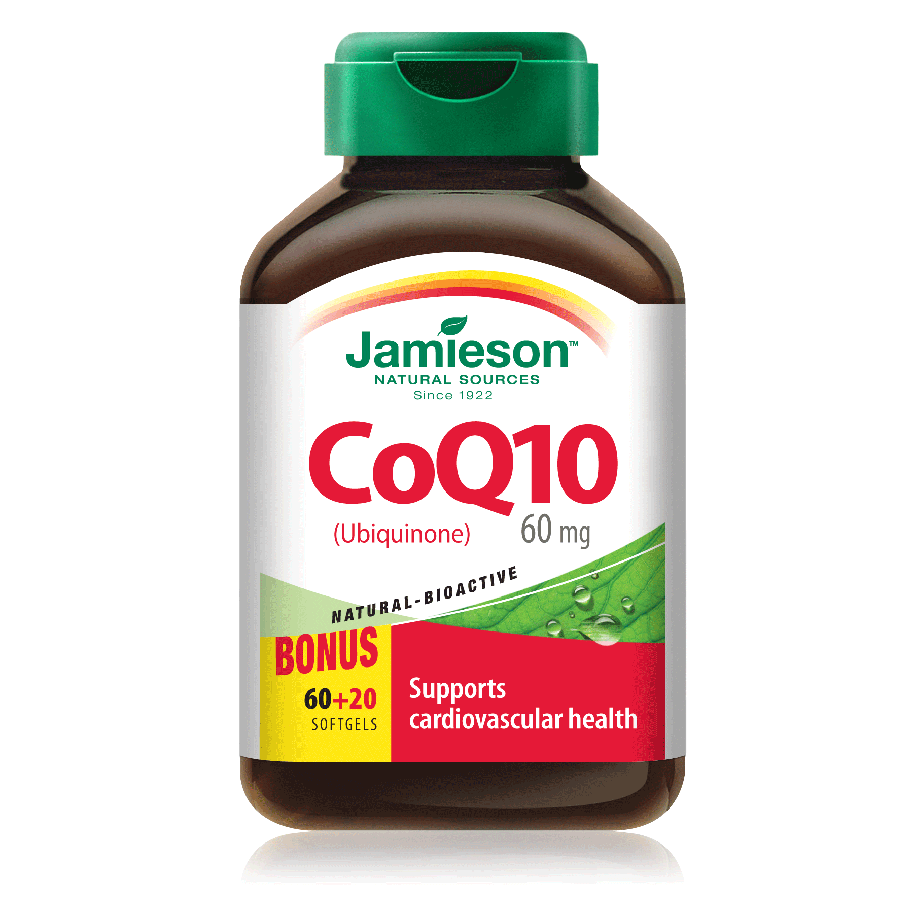 JAMIESON CO Q10 60MG 60+20'S - Queensborough Community Pharmacy