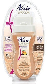 NAIR SPA CLAY ROLL ON WAX 100ML - Queensborough Community Pharmacy
