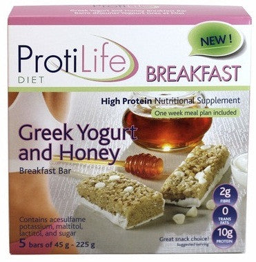 PROTILIFE GREEK YOGURT HONEY 5/45G - Queensborough Community Pharmacy