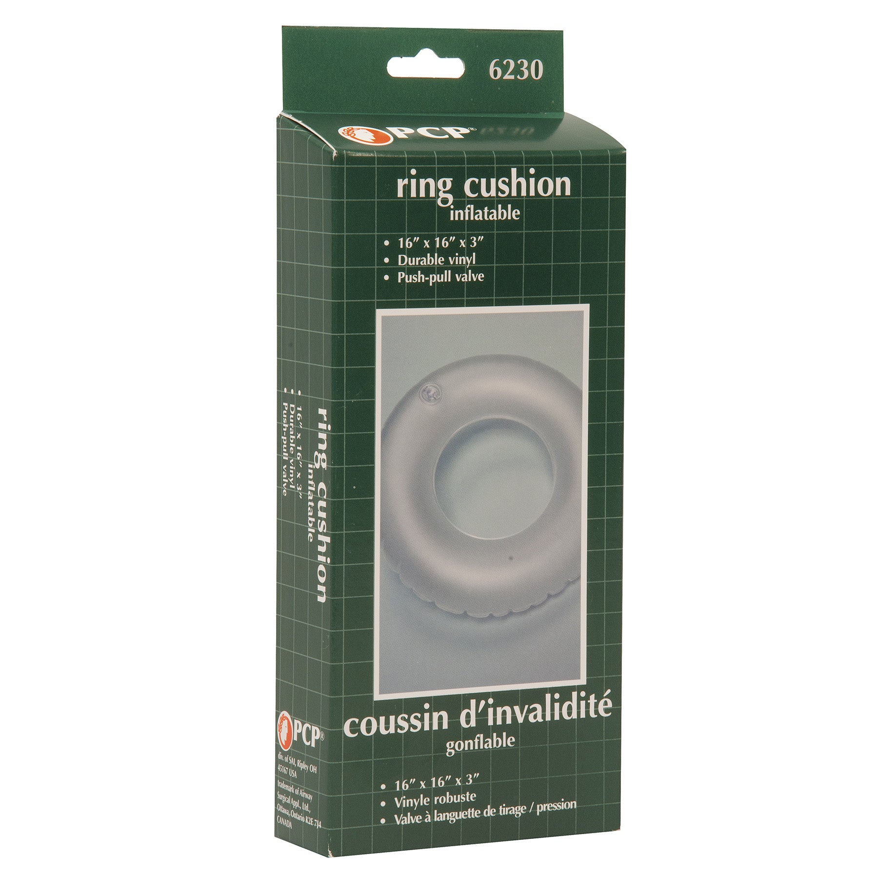 AIRWAY INFLATABLE INVALID CUSHION 1'S - Queensborough Community Pharmacy - 2