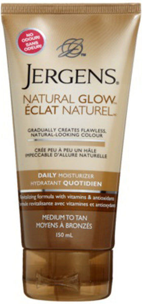 JERGENS NAT GLOW MOIST MED 150ML - Queensborough Community Pharmacy