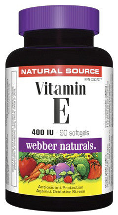 WEBBER VIT E 400IU STANDARD 90'S - Queensborough Community Pharmacy