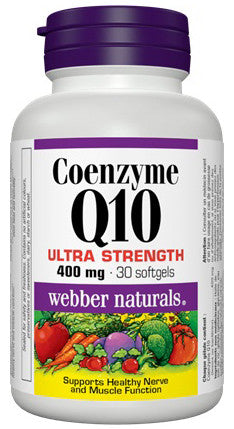 WEBBER CO Q10 ULTRA 400MG SFTGL 30'S - Queensborough Community Pharmacy