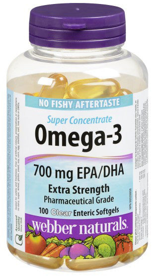 WEBBER CLEAR OMEGA3 700EPA/DHA 100'S - Queensborough Community Pharmacy