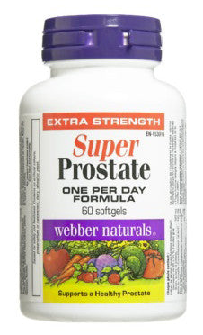 WEBBER SUPER PROSTATE FORMULA 60'S - Queensborough Community Pharmacy