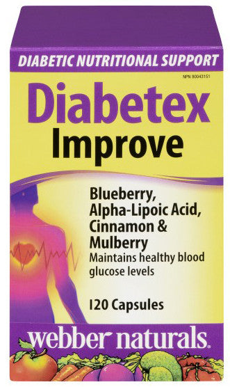 WEBBER DIABETEX IMPROVE 120'S - Queensborough Community Pharmacy