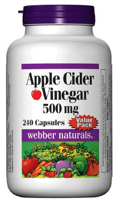 WEBBER APPLE CIDER VINEGAR 240'S - Queensborough Community Pharmacy