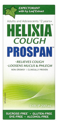 HELIXIA ADULT COUGH SYRUP 200ML - Queensborough Community Pharmacy