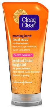 J&J CLEAN & CLEAR MORNING BRST PURIFY FACIAL SCRUB 141G - Queensborough Community Pharmacy