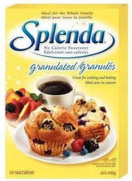 SPLENDA GRANULAR 110G - Queensborough Community Pharmacy