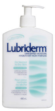 LUBRIDERM UNSCENTED MOIST 480ML - Queensborough Community Pharmacy