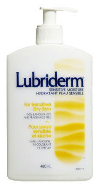 LUBRIDERM SENSITIVE MOIST 480ML - Queensborough Community Pharmacy