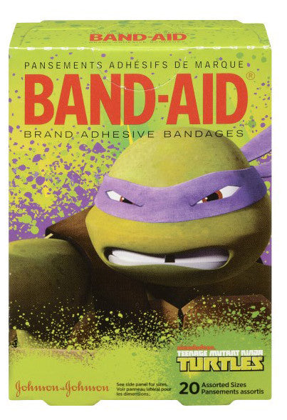 BAND-AID TMNT ASSORTED 20'S - Queensborough Community Pharmacy