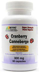 WESTCOAST NATURALS CRANBERRY CAPSULES 300MG - Queensborough Community Pharmacy