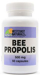 BEE PROPOLIS 500MG CAPS 50'S - Queensborough Community Pharmacy