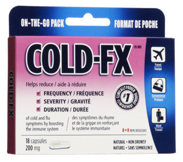 COLD-FX CAPS SHELF TRAY 18'S - Queensborough Community Pharmacy
