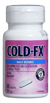 COLD-FX REG STRENGTH CAPS 46'S - Queensborough Community Pharmacy