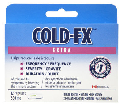 COLD-FX X-STR CAPS SLEEVE 12'S - Queensborough Community Pharmacy