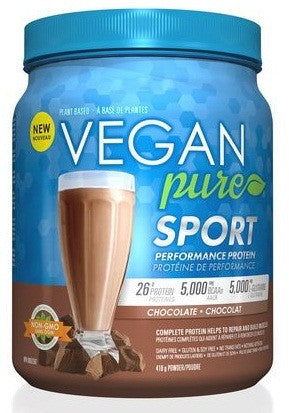 VEGAN PURE SPORT CHOCOLATE 410G - Queensborough Community Pharmacy