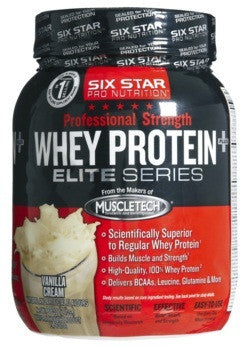 SIX STAR WHEY PROTEIN VANILLA 2LBS - Queensborough Community Pharmacy