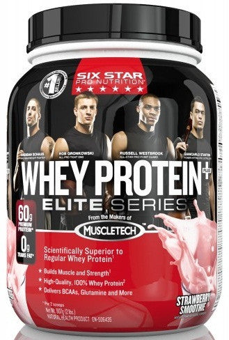 SIX STAR WHEY PROTEIN STRWBRRY 2LBS - Queensborough Community Pharmacy
