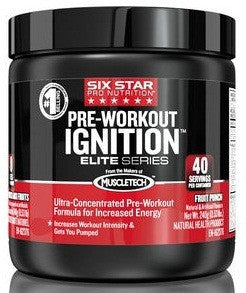SIX STAR PREWKOUT IGNITION FRUIT PUNCH .53LBS - Queensborough Community Pharmacy