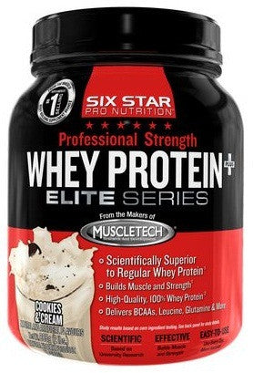 SIX STAR WHEY PROTEIN COOKIES & CREME 2LBS - Queensborough Community Pharmacy