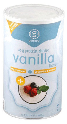 GENISOY SOY PROT SHAKE VAN 630G - Queensborough Community Pharmacy