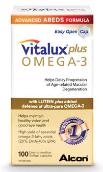 VITALUX OMEGA-3 CAPS 100'S - Queensborough Community Pharmacy