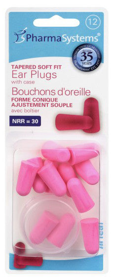 BYPINK TAPERFIT EAR PLUGS 12'S PS862 - Queensborough Community Pharmacy