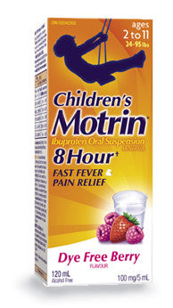 MOTRIN IB CHILD SUSP BRY DY FR 120ML - Queensborough Community Pharmacy