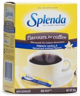 SPLENDA FOR COFFEE FRENCH VANLLA 30G - Queensborough Community Pharmacy