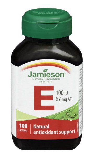 JAMIESON VIT E 100IU 100'S - Queensborough Community Pharmacy