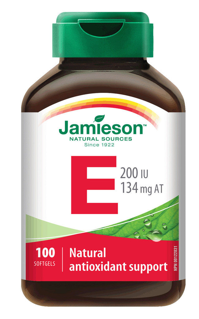JAMIESON VIT E 200IU 100'S - Queensborough Community Pharmacy