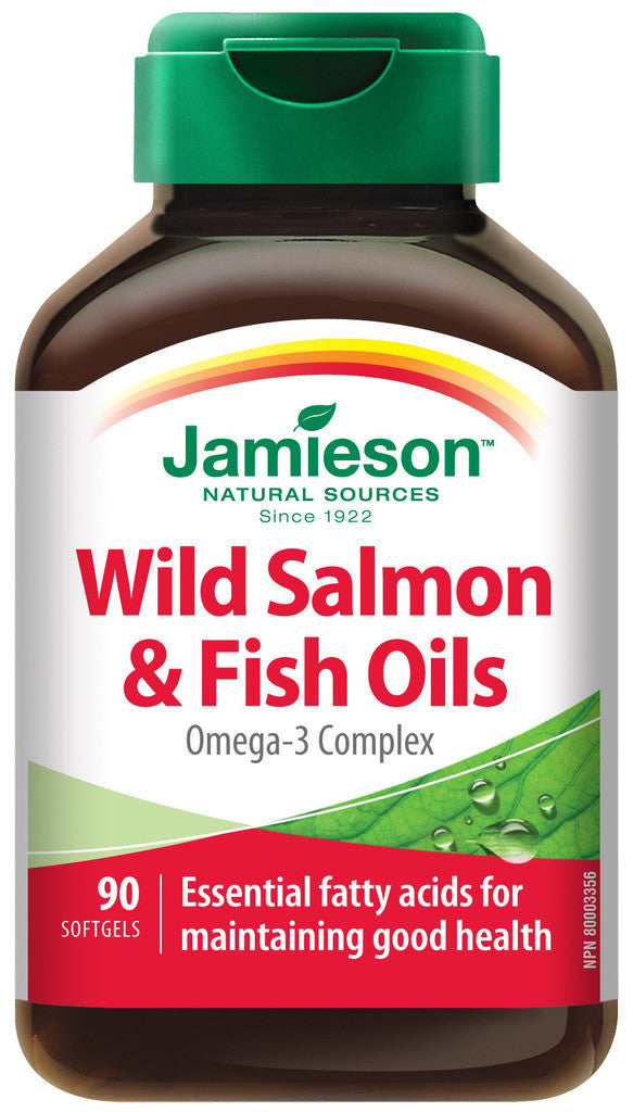 JAMIESON SALMON OIL CAPS 1000MG 90'S - Queensborough Community Pharmacy
