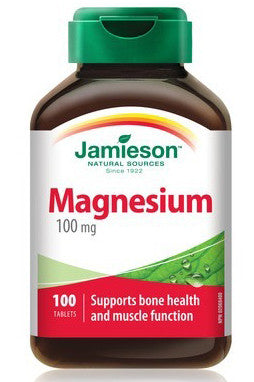 JAMIESON MAGNESIUM 100MG 100'S - Queensborough Community Pharmacy