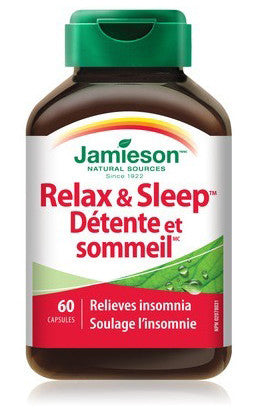 JAMIESON RELAX & SLEEP CAPS 60'S - Queensborough Community Pharmacy