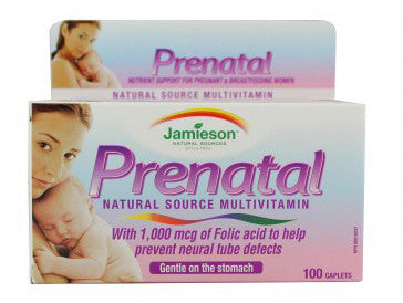 JAMIESON PRENATAL MULTIVITAMIN CAPLETS 100'S - Queensborough Community Pharmacy