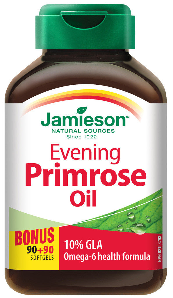JAMIESON EVE PRIM OIL 500MG 90+90'S - Queensborough Community Pharmacy