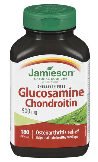 JAMIESON GLUCO CHOND 500MG 180'S - Queensborough Community Pharmacy