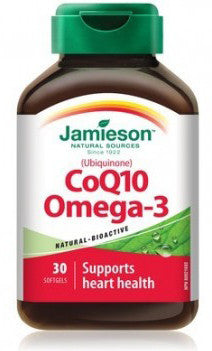 JAMIESON CO Q10 WITH OMEGA 3 30'S - Queensborough Community Pharmacy