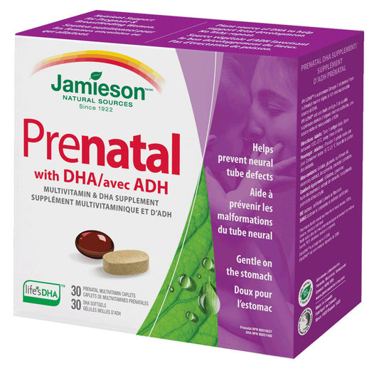 JAMIESON PRENATAL W/DHA CAPS 60'S - Queensborough Community Pharmacy