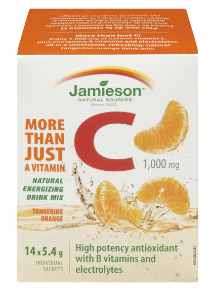 JAMIESON VIT C SACHET DRINK MIX 14'S - Queensborough Community Pharmacy