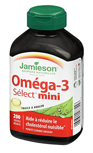 JAMIESON OMEGA 3 MINI 200'S - Queensborough Community Pharmacy