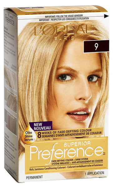 L'OREAL PREFERENCE LT BLONDE #9 - Queensborough Community Pharmacy